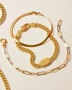 Elaina Curb Chain Bracelet In 18K Gold Vermeil^Kendra Scott Store