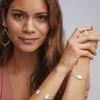 Elaina Gold Adjustable Chain Bracelet In Ivory Mother-Of-Pearl^Kendra Scott Fashion