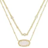 Elisa Gold Multi Strand Necklace In Iridescent Drusy^Kendra Scott Cheap
