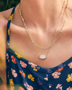Elisa Gold Multi Strand Necklace In Iridescent Drusy^Kendra Scott Cheap