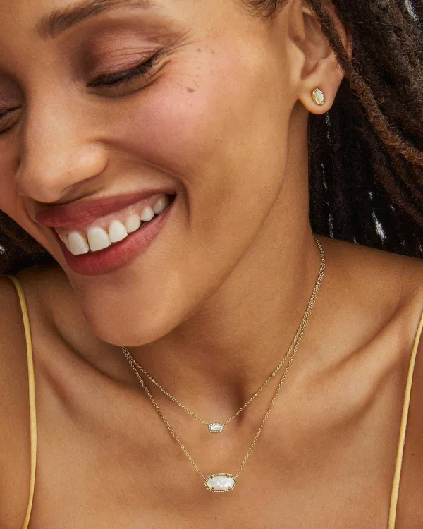 Elisa Gold Pendant Necklace In Ivory Mother-Of-Pearl^Kendra Scott Online