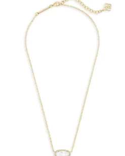 Elisa Gold Pendant Necklace In Ivory Mother-Of-Pearl^Kendra Scott Online