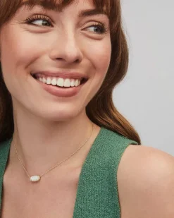 Elisa Gold Pendant Necklace In Azalea Illusion^Kendra Scott Store