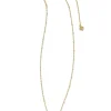 Elisa Gold Petal Framed Short Pendant Necklace In Sunrise Ombre Drusy^Kendra Scott Fashion