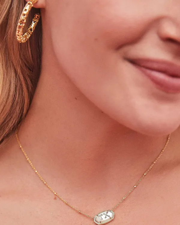Elisa Gold Texas Necklace In Ivory Mother-Of-Pearl^Kendra Scott Store