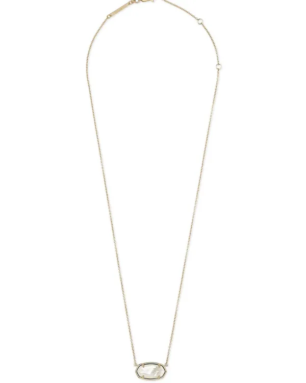 Elisa 18K Gold Vermeil Pendant Necklace In Ivory Mother-Of-Pearl^Kendra Scott Outlet