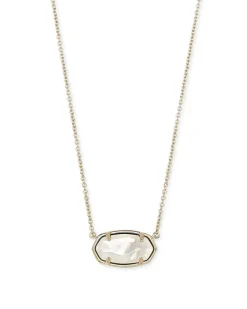 Elisa 18K Gold Vermeil Pendant Necklace In Ivory Mother-Of-Pearl^Kendra Scott Outlet