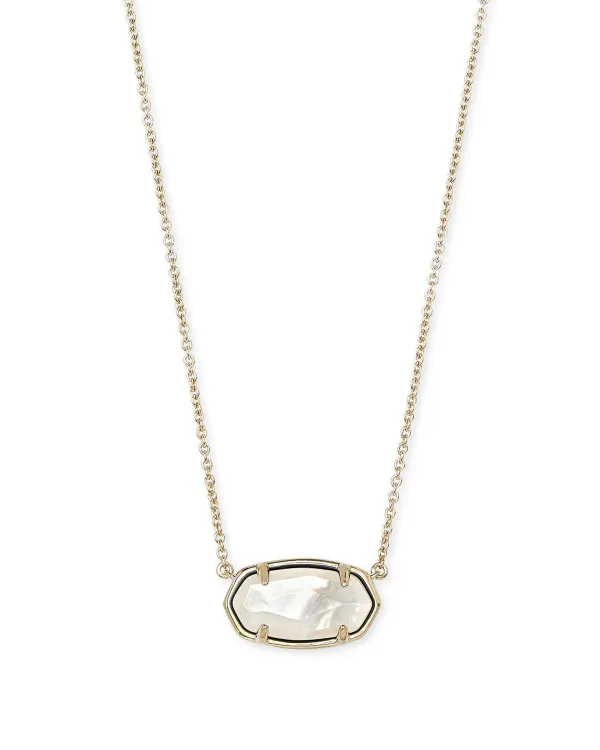 Elisa 18K Gold Vermeil Pendant Necklace In Ivory Mother-Of-Pearl^Kendra Scott Outlet