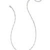Elisa Vintage Silver Etch Frame Short Pendant Necklace In Variegated Turquoise Magnesite^Kendra Scott Clearance