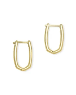 Ellen Huggie Earrings In 18K Gold Vermeil^Kendra Scott Cheap