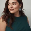 Elle Rose Gold Drop Earrings In Dichroic Glass^Kendra Scott Shop