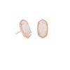 Ellie Rose Gold Stud Earrings In Iridescent Drusy^Kendra Scott Flash Sale