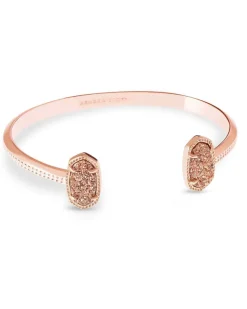 Elton Rose Gold Cuff Bracelet In Rose Gold Drusy^Kendra Scott Store