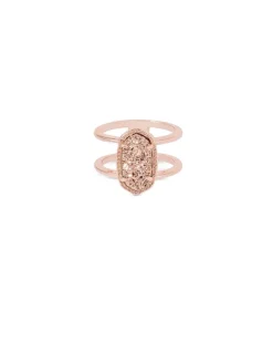 Elyse Rose Gold Ring In Rose Gold Drusy^Kendra Scott Cheap