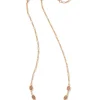 Emilie Rose Gold Strand Necklace In Sand Drusy^Kendra Scott Store