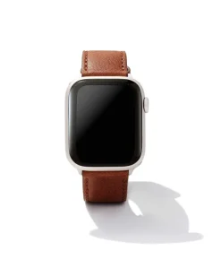Evans Leather Watch Band In Luggage^Kendra Scott Fashion