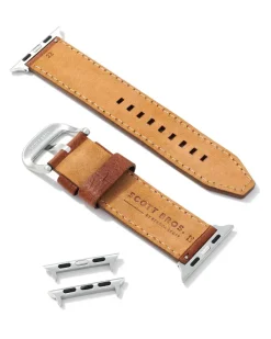 Evans Leather Watch Band In Luggage^Kendra Scott Fashion