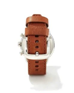 Evans Stainless Steel 44Mm Chronograph Watch In Ivory^Kendra Scott Online