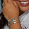 Everlyne Silver Cord Friendship Bracelet In Ivory Mother-Of-Pearl^Kendra Scott Discount