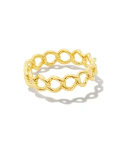 Grace Band Ring In 18K Gold Vermeil^Kendra Scott Sale