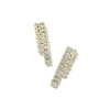 Gracie Gold Tennis Linear Earrings In White Crystal^Kendra Scott Online