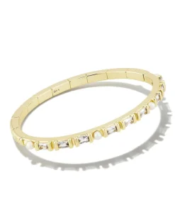 Gracie Silver Bangle Bracelet In White Mix^Kendra Scott Fashion