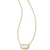Grayson Gold Pendant Necklace In Ivory Mother-Of-Pearl^Kendra Scott Discount