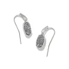 Grayson Silver Drop Earrings In Platinum Drusy^Kendra Scott Best
