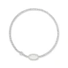 Grayson Silver Stretch Bracelet In Ivory Mother-Of-Pearl^Kendra Scott Best