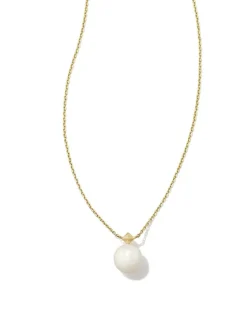 Hadleigh 14K Yellow Gold Pendant Necklace In White Pearl^Kendra Scott Sale
