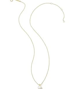 Hadleigh 14K Yellow Gold Pendant Necklace In White Pearl^Kendra Scott Sale