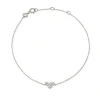 Heart 14K White Gold Chain Bracelet In White Diamond^Kendra Scott Outlet