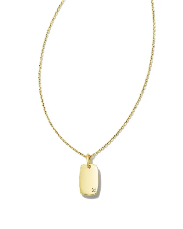 Henley 18K Gold Vermeil Pendant Necklace In White Topaz^Kendra Scott Best