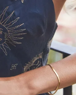 Herringbone Chain Bracelet In 18K Yellow Gold Vermeil^Kendra Scott Outlet