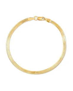 Herringbone Chain Bracelet In 18K Yellow Gold Vermeil^Kendra Scott Outlet