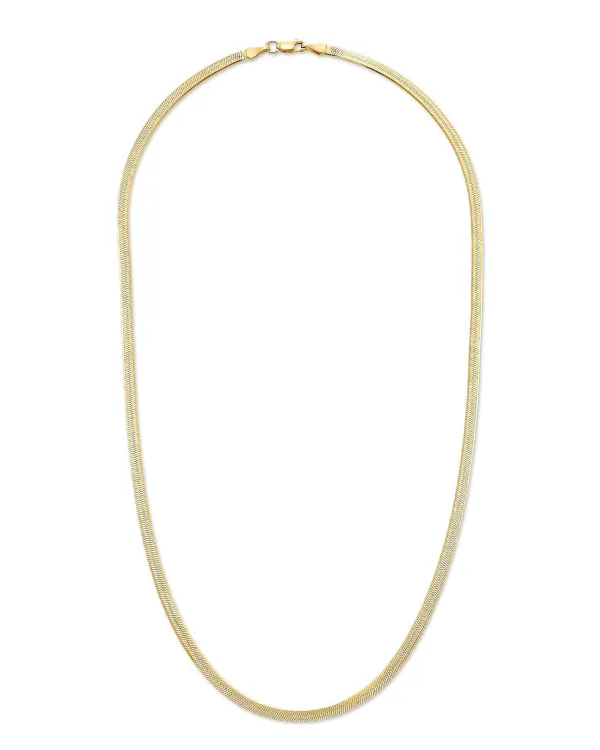 Herringbone Chain Necklace In 18K Gold Vermeil^Kendra Scott Fashion