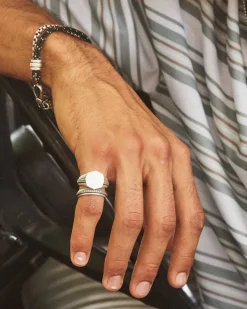 Hicks Signet Ring In Oxidized Sterling Silver^Kendra Scott Online