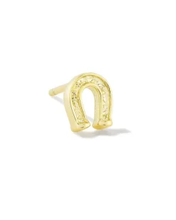 Horseshoe Single Stud Earring In Gold^Kendra Scott Outlet