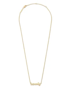 Howdy Pendant Necklace In 18K Yellow Gold Vermeil^Kendra Scott Hot