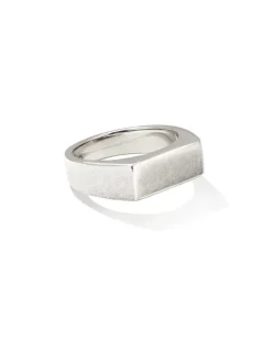 Hudson Signet Ring In Oxidized Sterling Silver^Kendra Scott Flash Sale