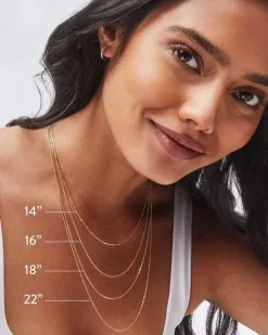 18 Inch Single Satellite Chain Necklace In Mixed Metal^Kendra Scott Outlet