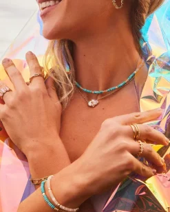 Jada Gold Band Ring In White Crystal^Kendra Scott Cheap