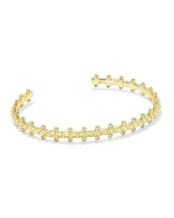 Jada Gold Cuff Bracelet In White Crystal^Kendra Scott Store