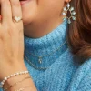 Jovie Gold Beaded Delicate Chain Bracelet In White Pearl^Kendra Scott Cheap