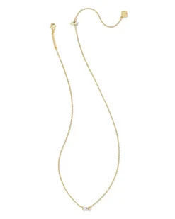 Juliette Gold Pendant Necklace In White Crystal^Kendra Scott Hot