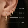 Keeley 13Mm Huggie Earrings In 18K Gold Vermeil^Kendra Scott Clearance