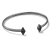 Kinsley Gunmetal Cuff Bracelet In Black Drusy^Kendra Scott Sale