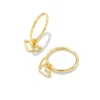 Kynlee Huggie Earrings In 18K Gold Vermeil^Kendra Scott Clearance