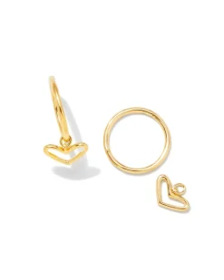 Kynlee Huggie Earrings In 18K Gold Vermeil^Kendra Scott Clearance