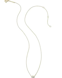 Lab Grown White Diamond Audrey Pendant Necklace In 14K Yellow Gold^Kendra Scott Cheap